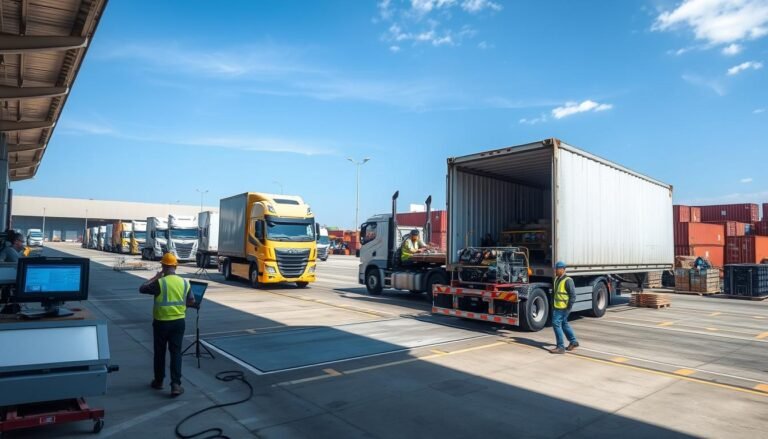 O papel das balanças de sapata na logística e controle de frota